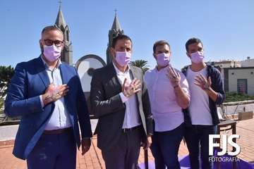 Telde lanza la campaña 'Una lucha a flor de piel' para combatir la violencia machista/Francisco Javier Santana.